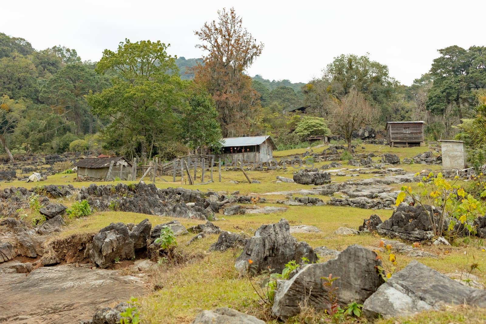 San Jose, small mountain town in the state of Tamulipas, Mexico, known for ecotourism at El Cielo Biosphere.