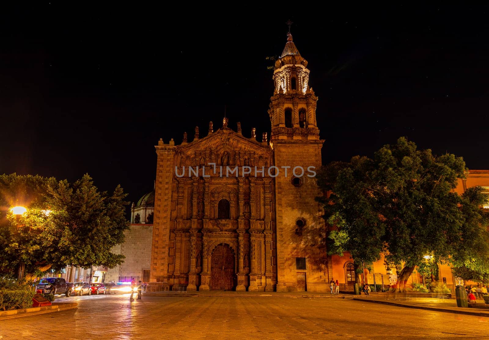 The Templo de Nuestra Señora del Carmen in the Mexican city of San Luis Potosi