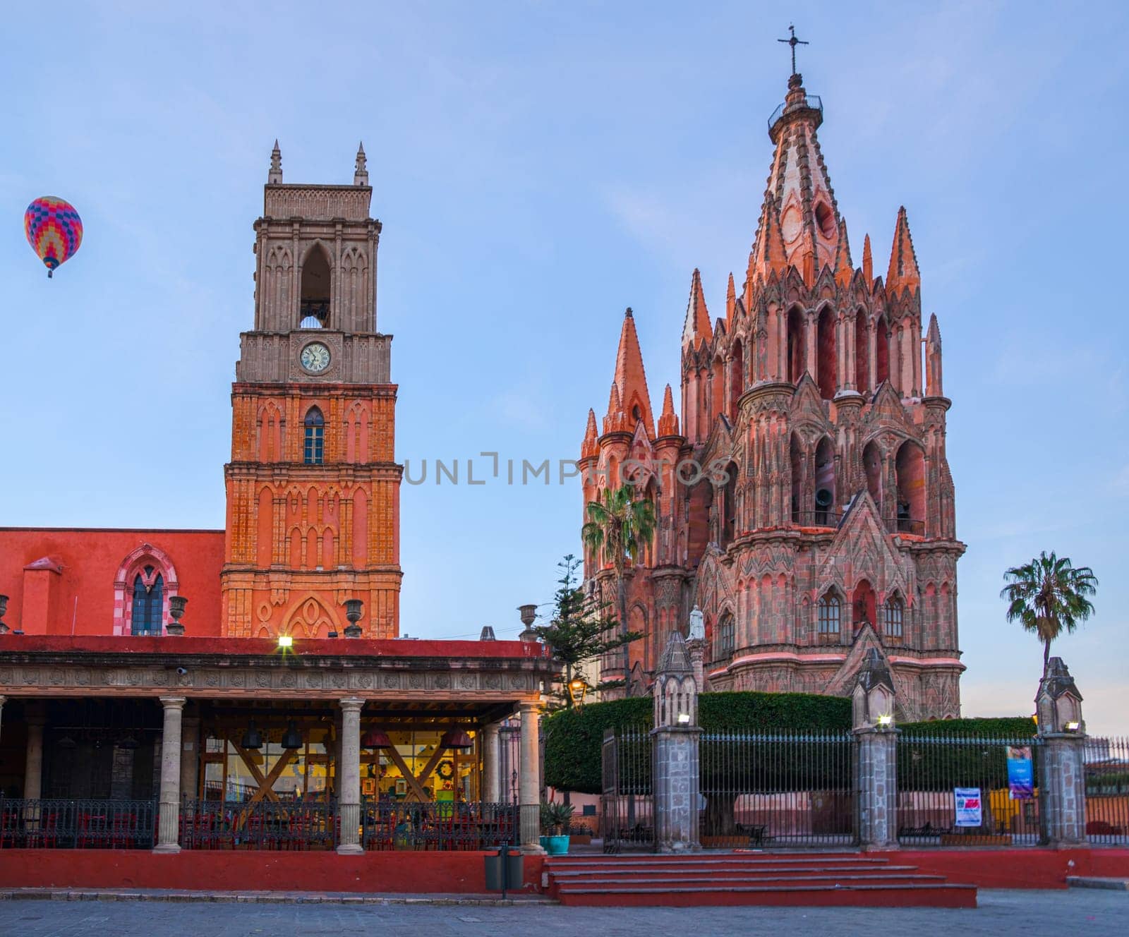 Parroquia de San Miguel Arcángel, in the city of San Miguel de Allende, Guanajuato Mexico