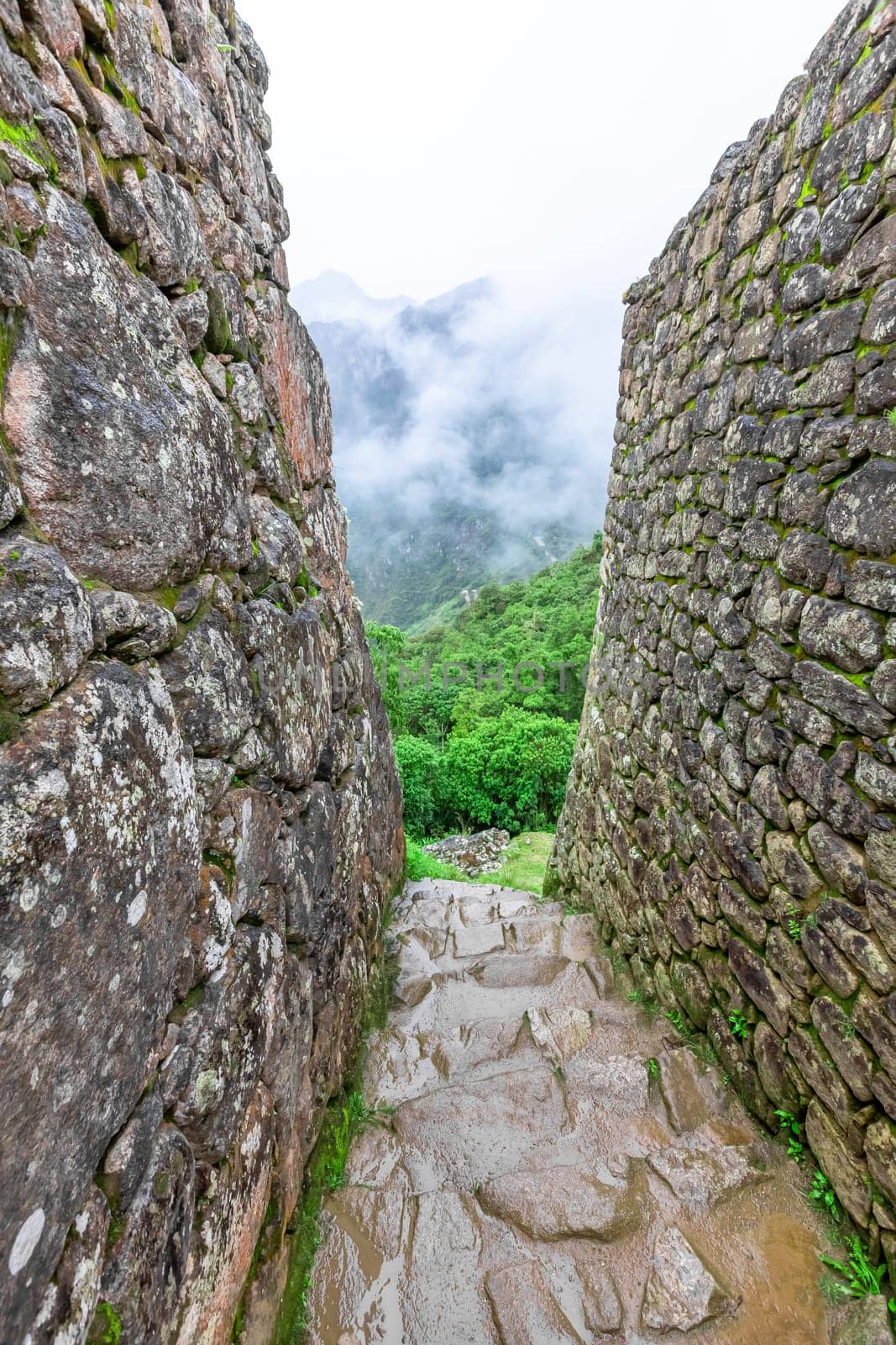 Machu Picchu, a Peruvian Historical Sanctuary. One of the New Seven Wonders of the World. Cuzco.