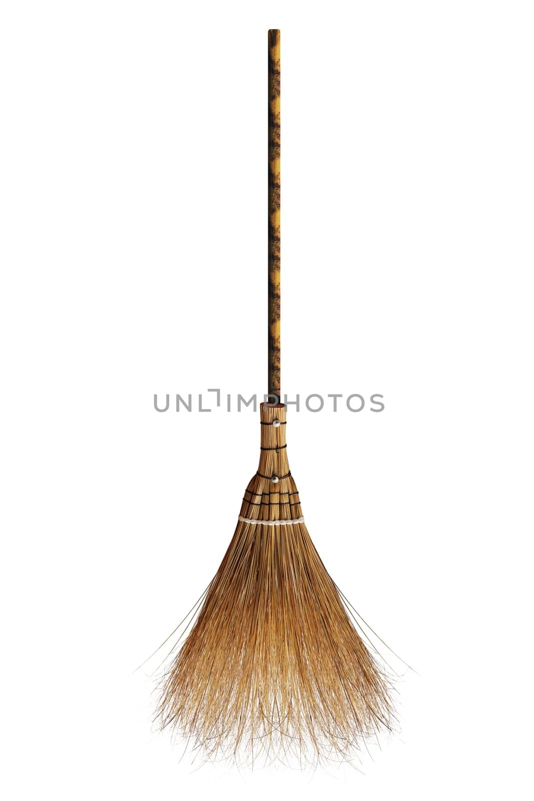 Broom, Broom coconut palms for recycle bin cleansing garbage, witch's Broomstick