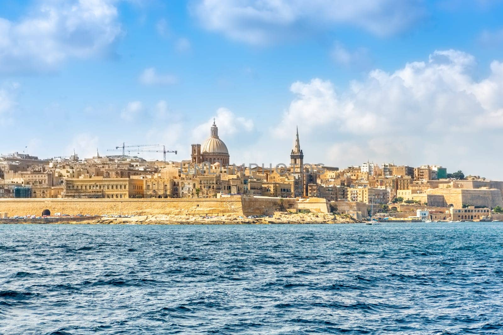 Cityscapes of Valletta - the capital city of Malta.