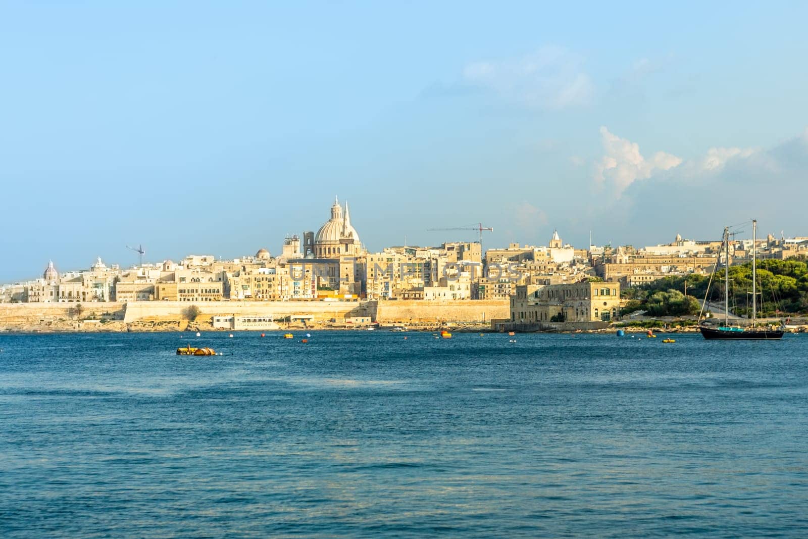 Cityscapes of Valletta - the capital city of Malta.