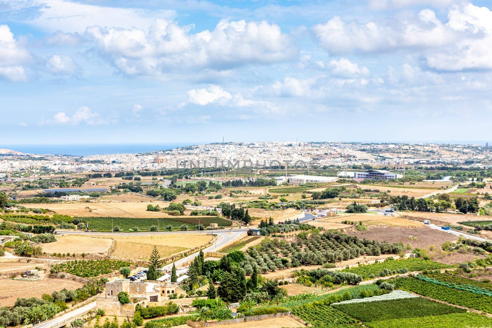 View of the city of Malta from the Medina.