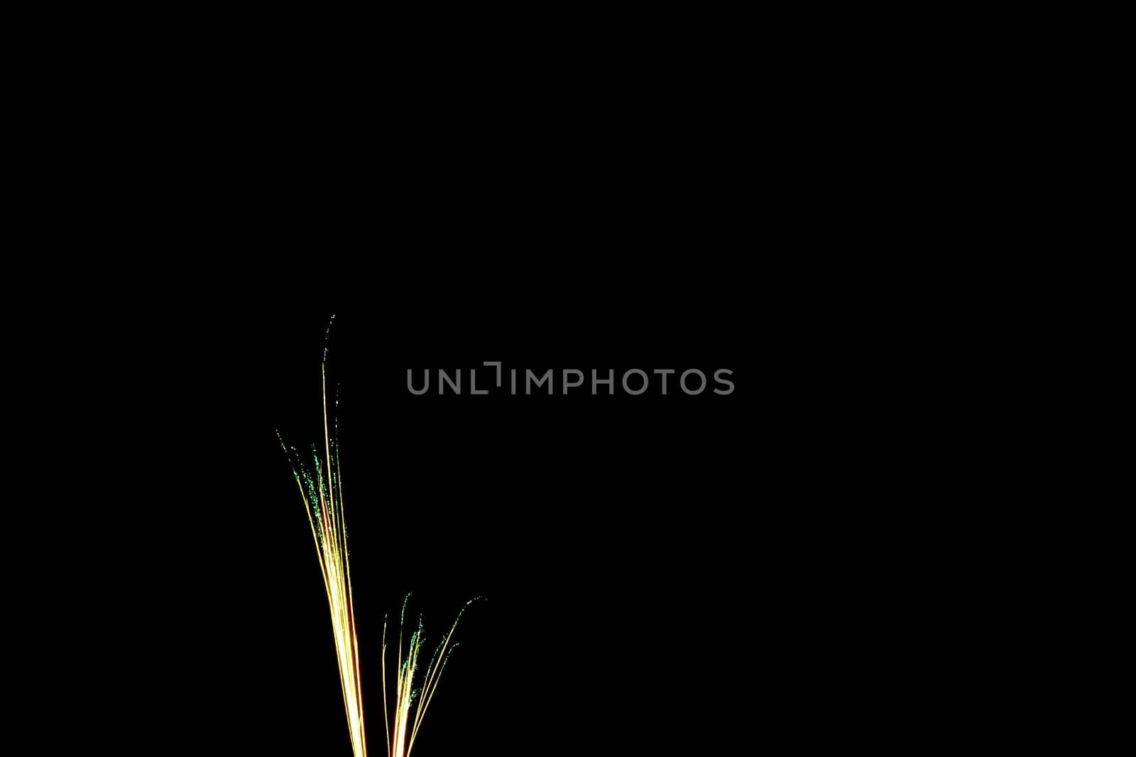 Fireworks display night in London, UK