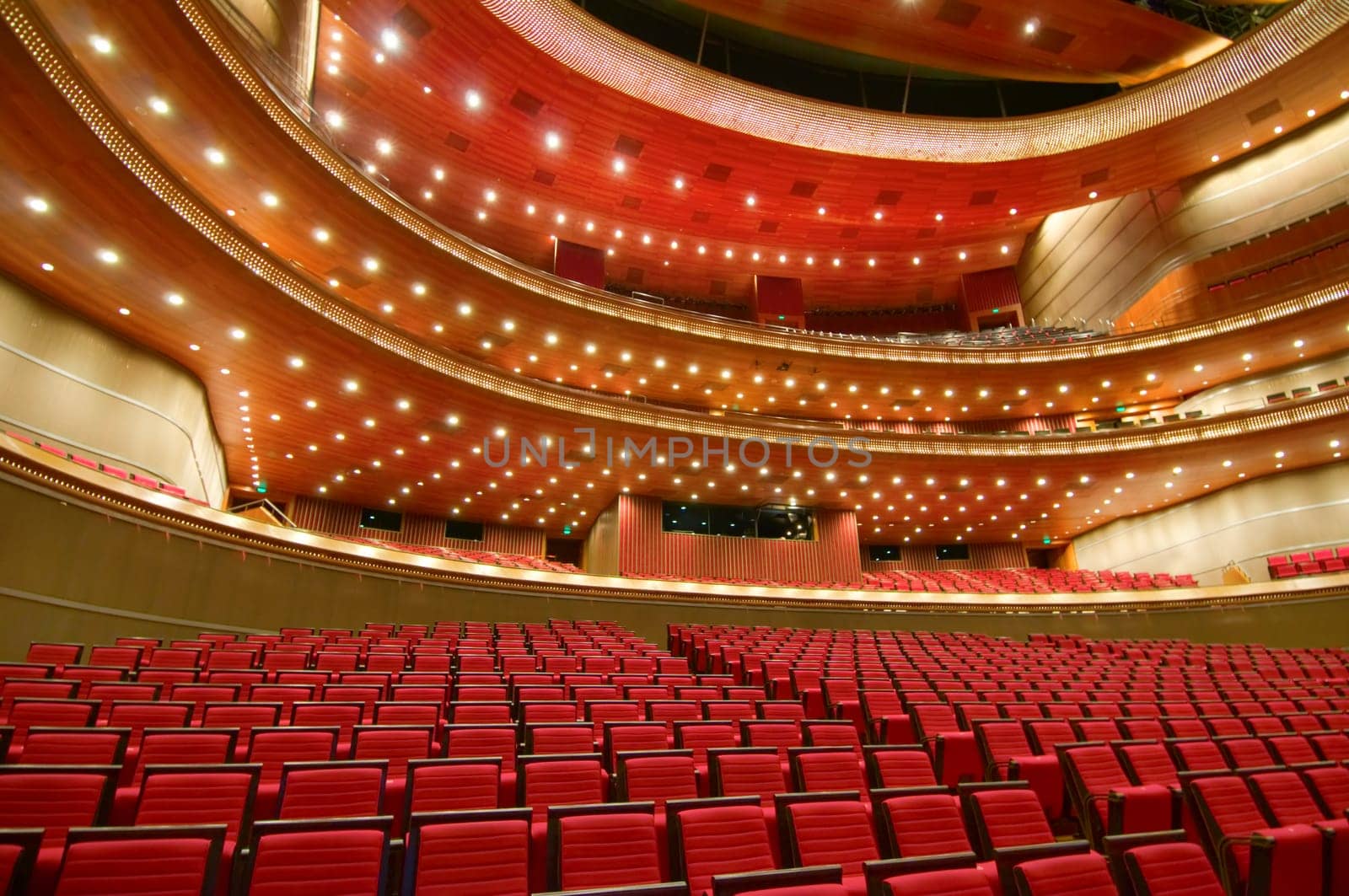 China National Grand Theater interior (in Beijing)
