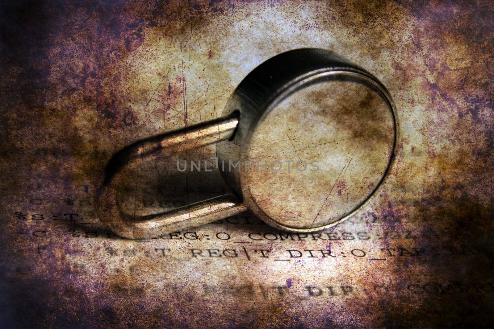 Web security grunge concept