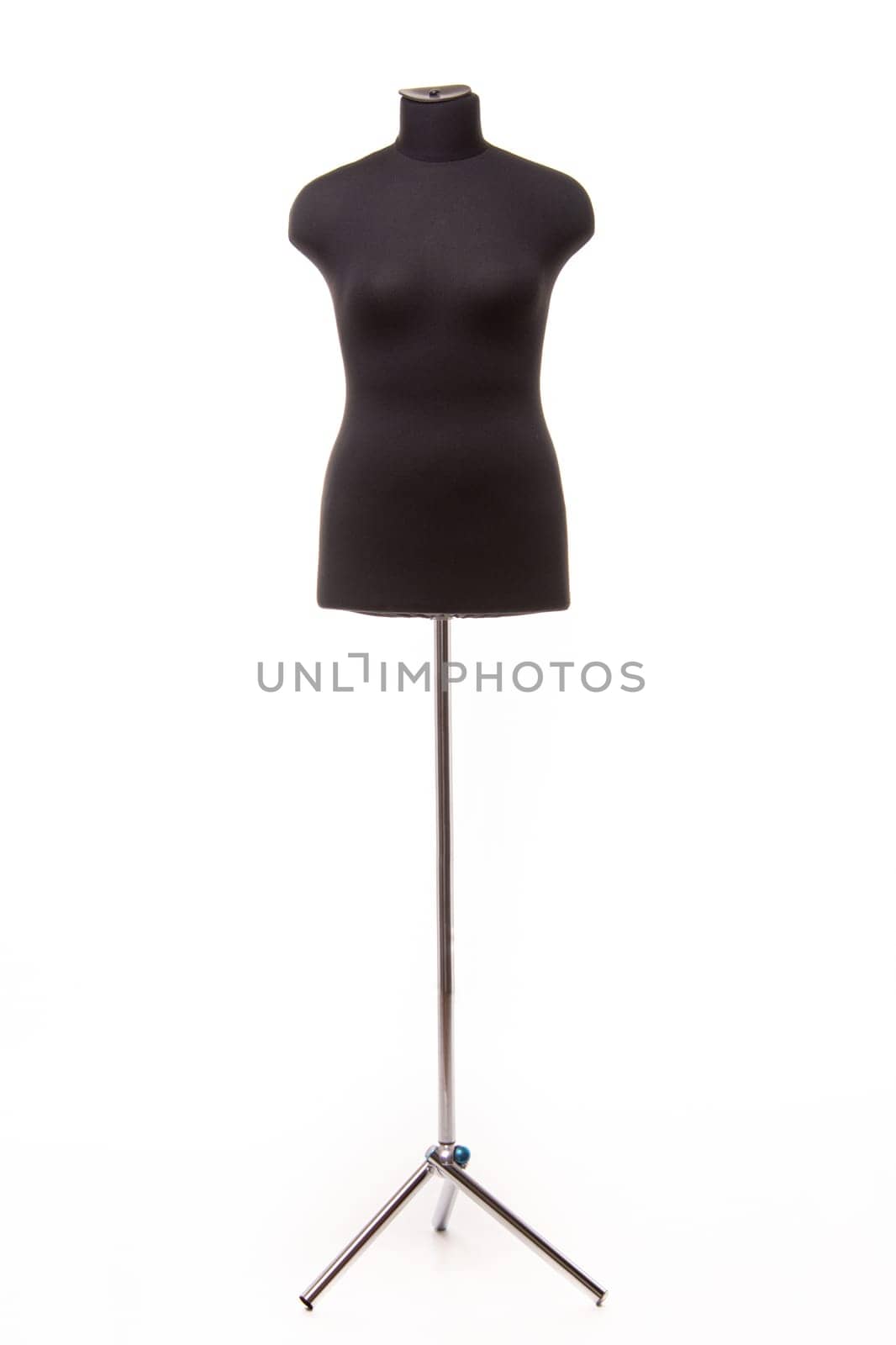 Female mannequin for clothes on a white background