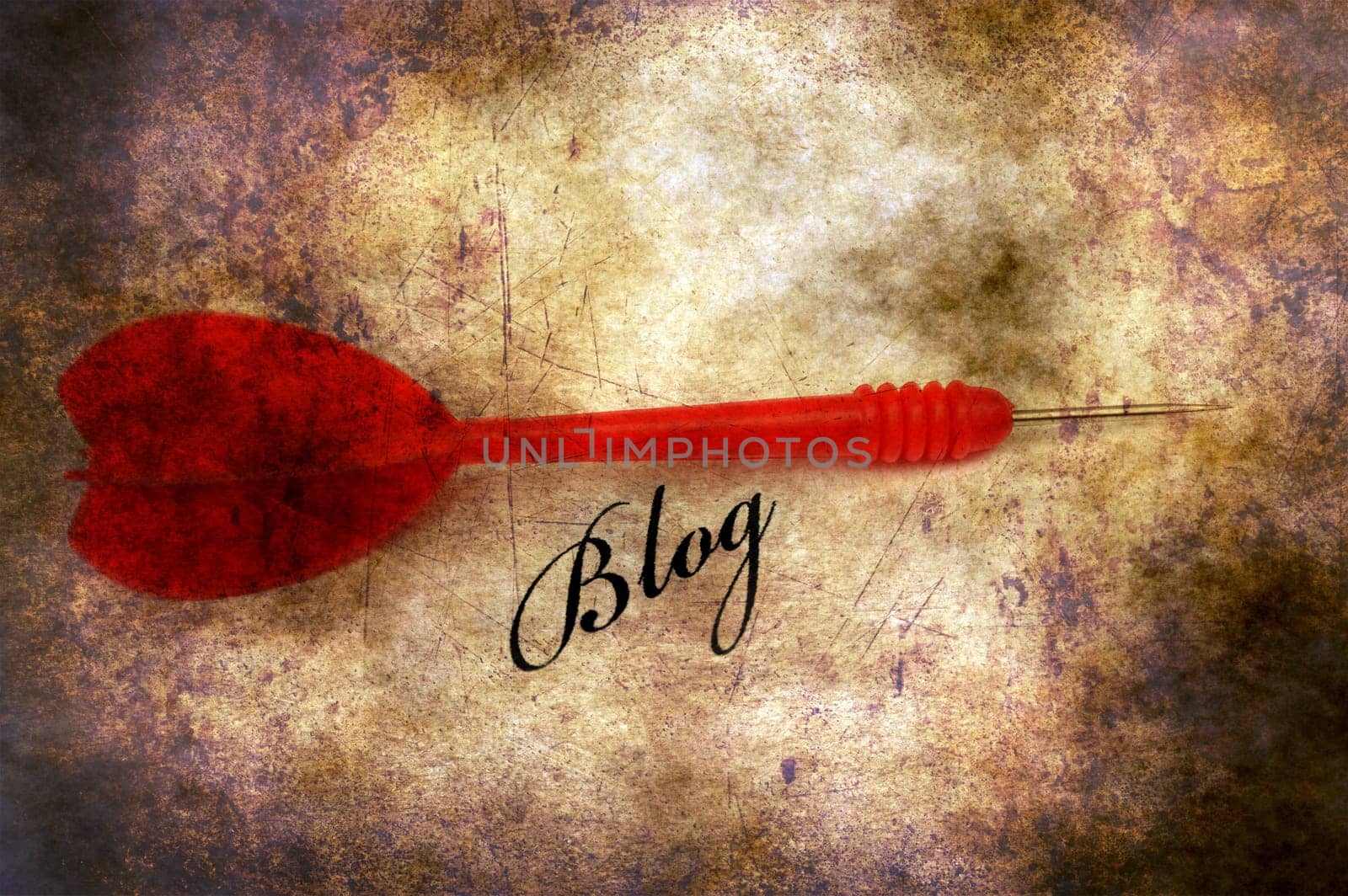 Blog grunge  concept