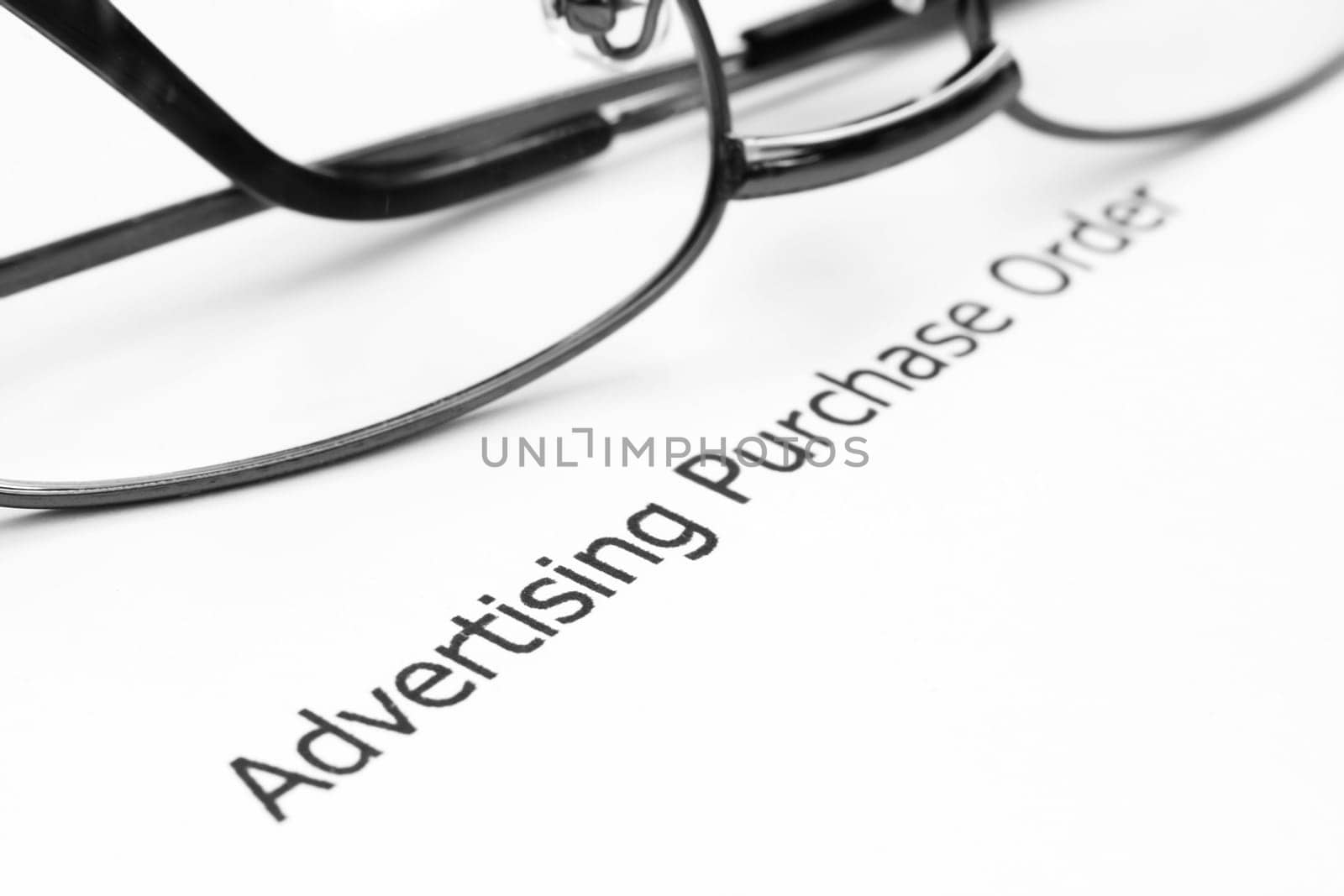 Advertising purchase order