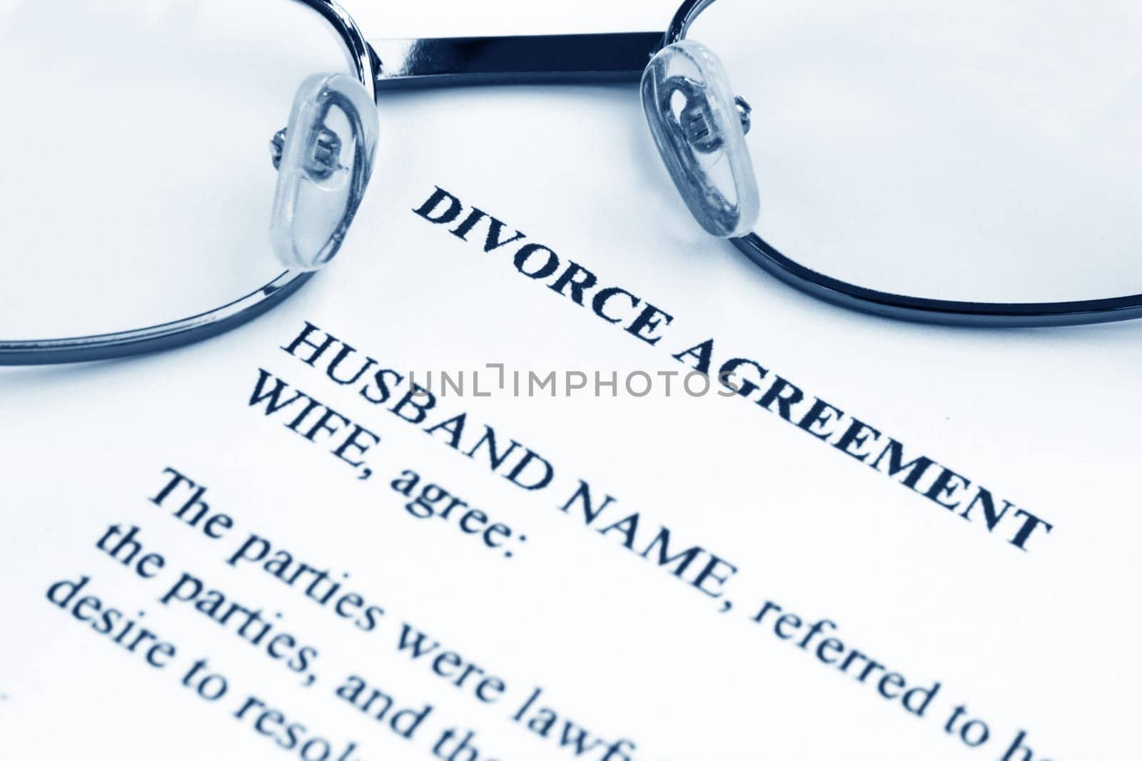 Divorce agreement