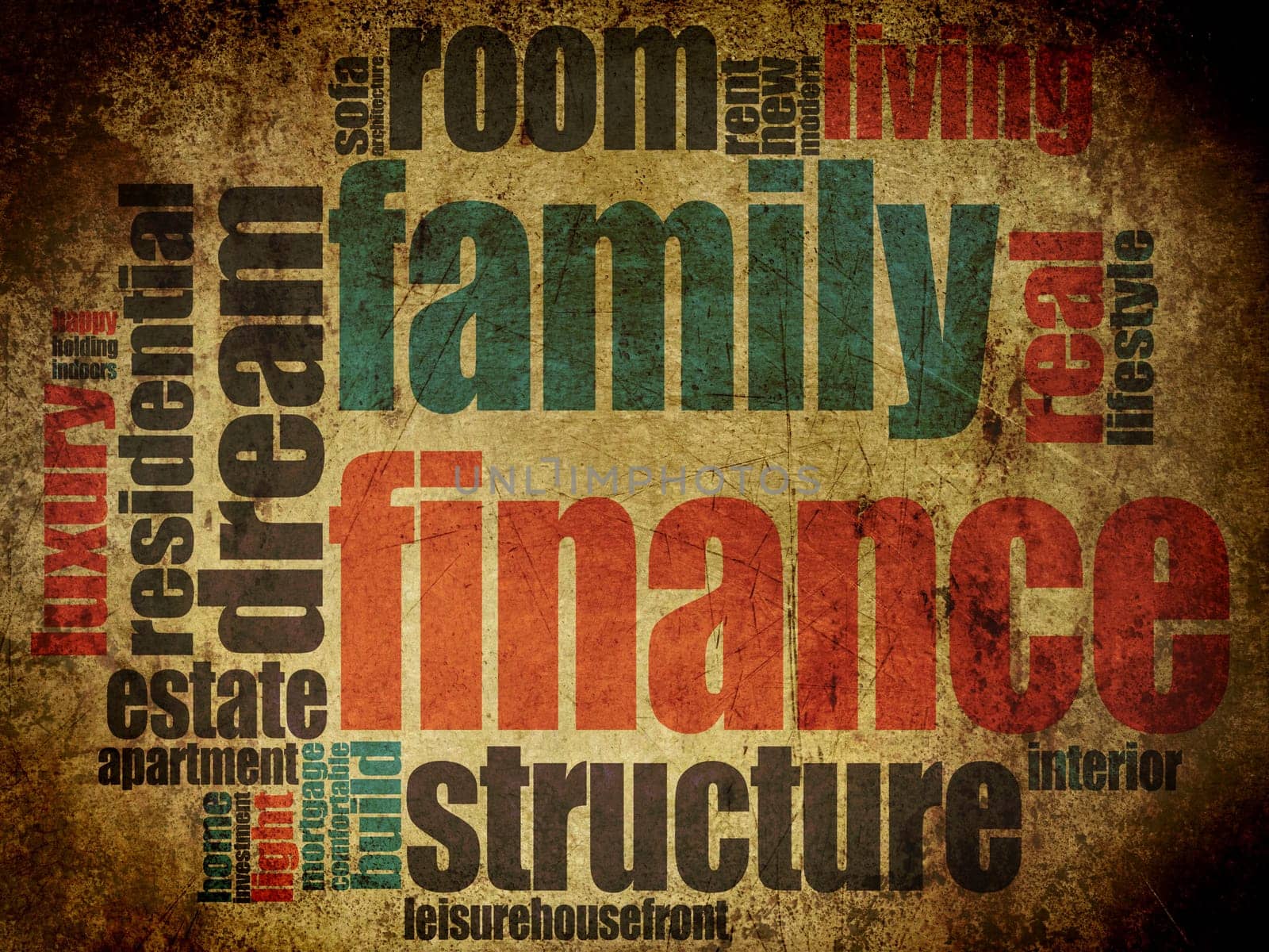 Family word cloud