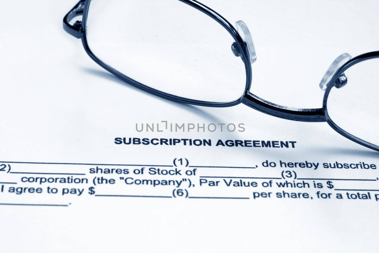 Subscription agreement