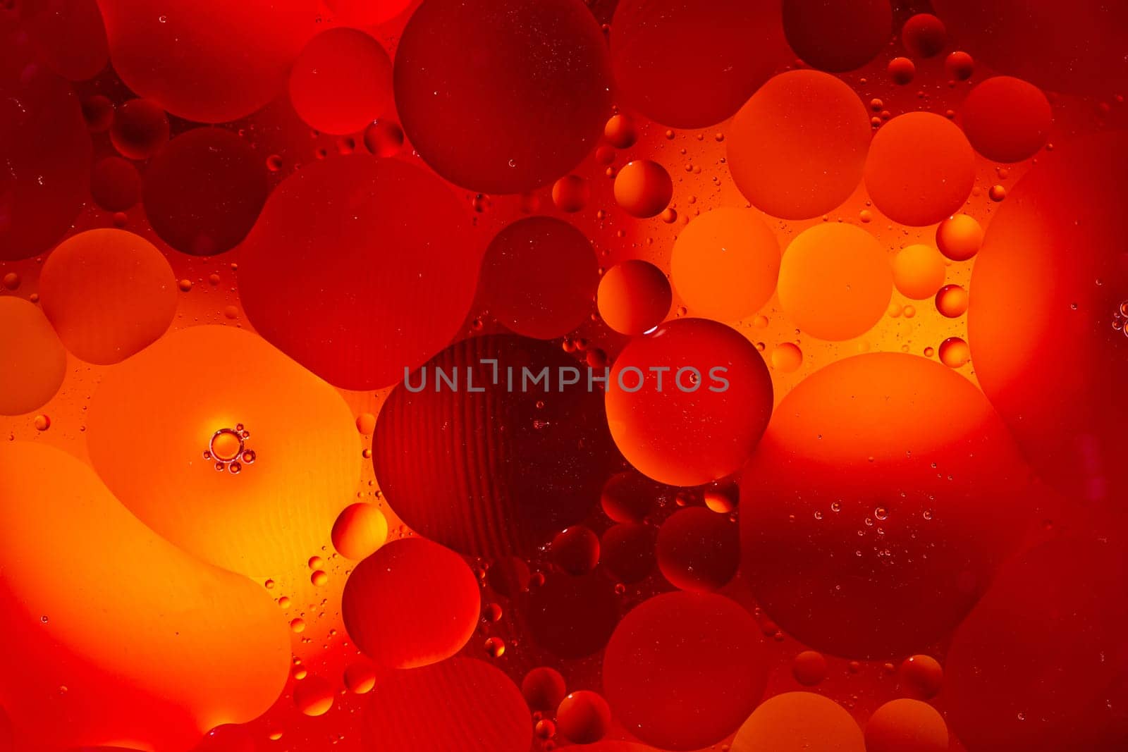 An Abstract background as a result of a mixture of water and oil