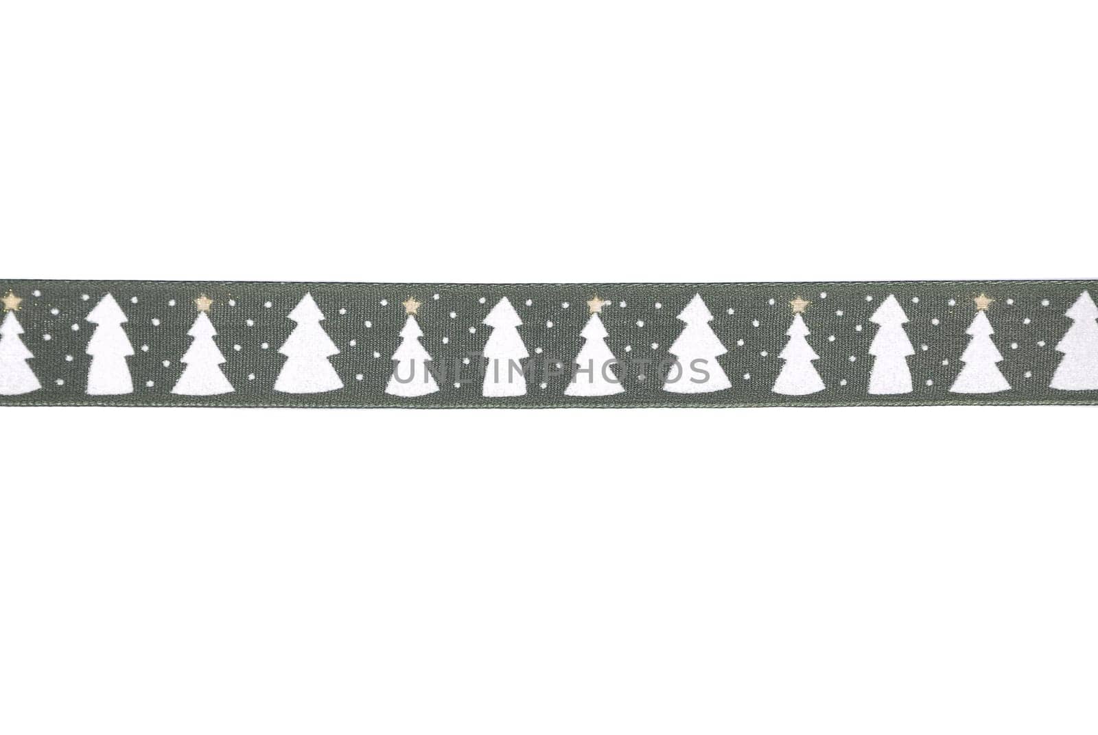 Background with ribbon on white background