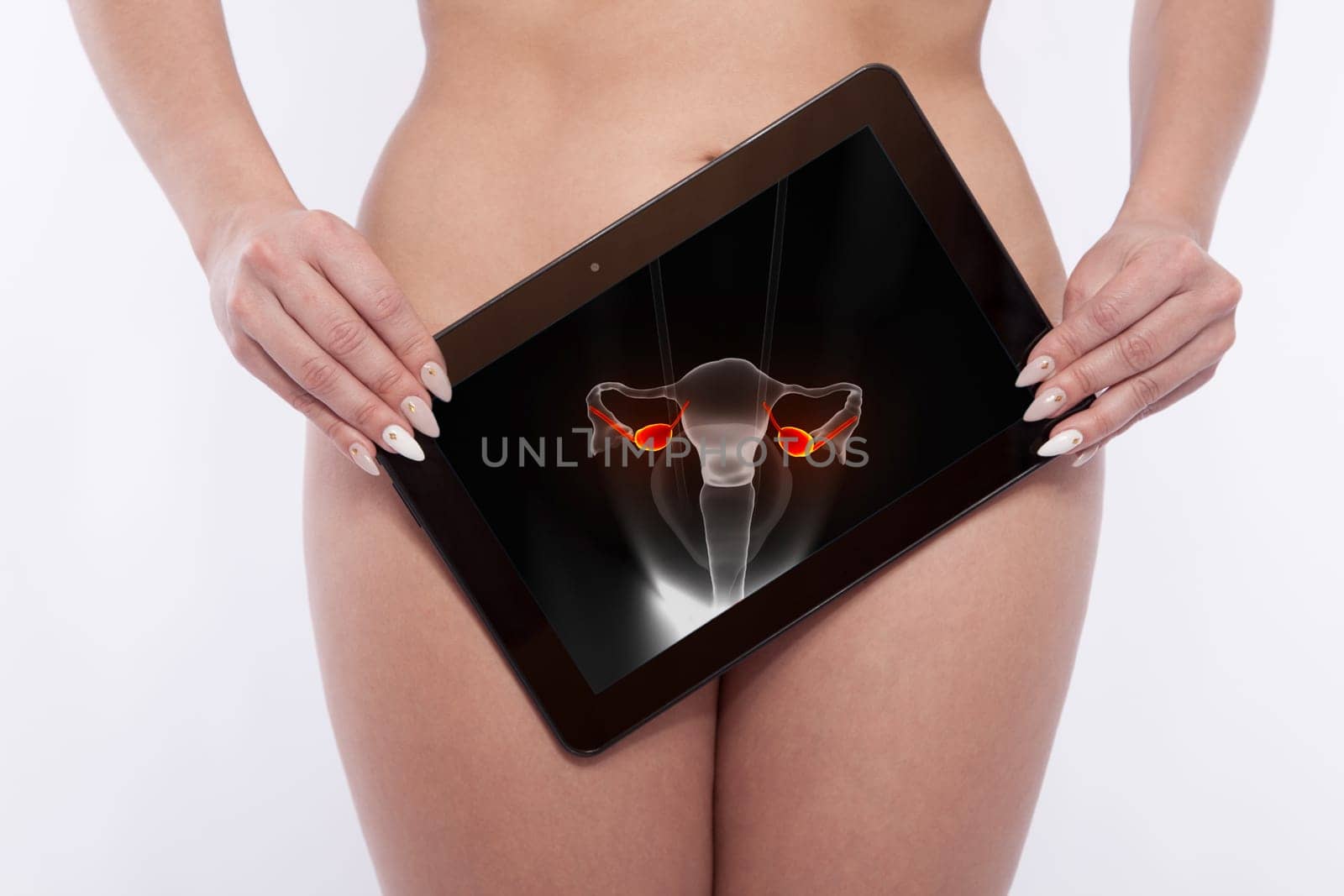 Screening of the reproductiv organs of a woman