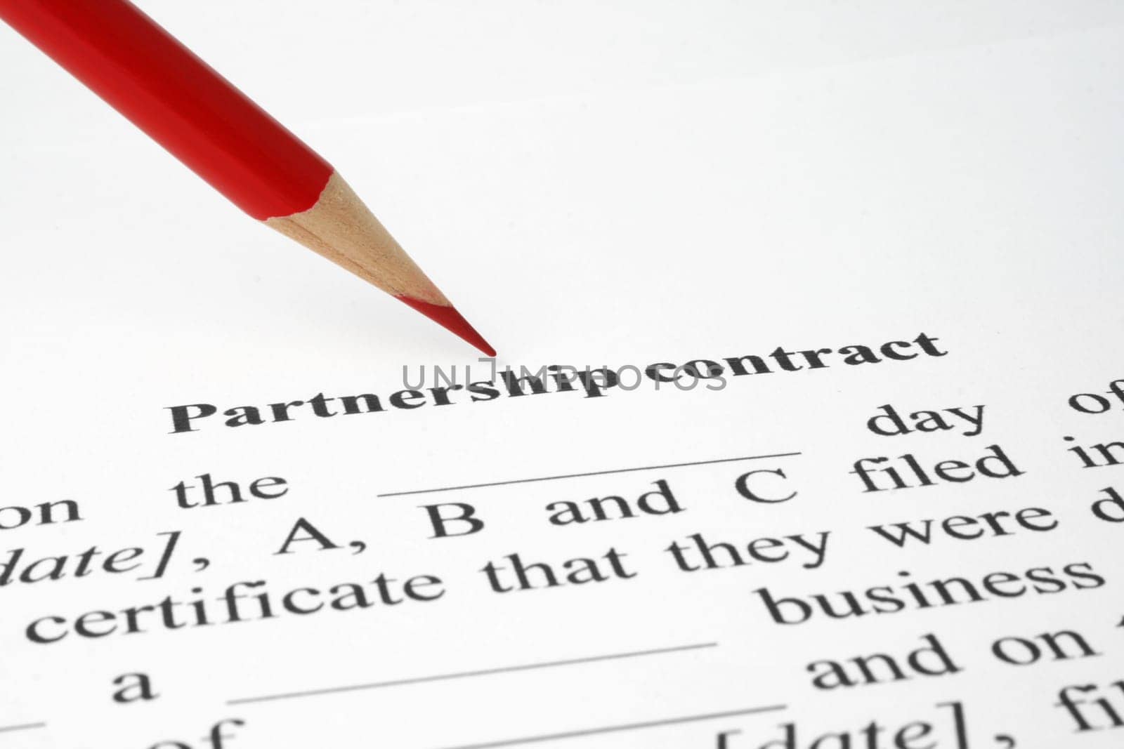 Partnership contract
