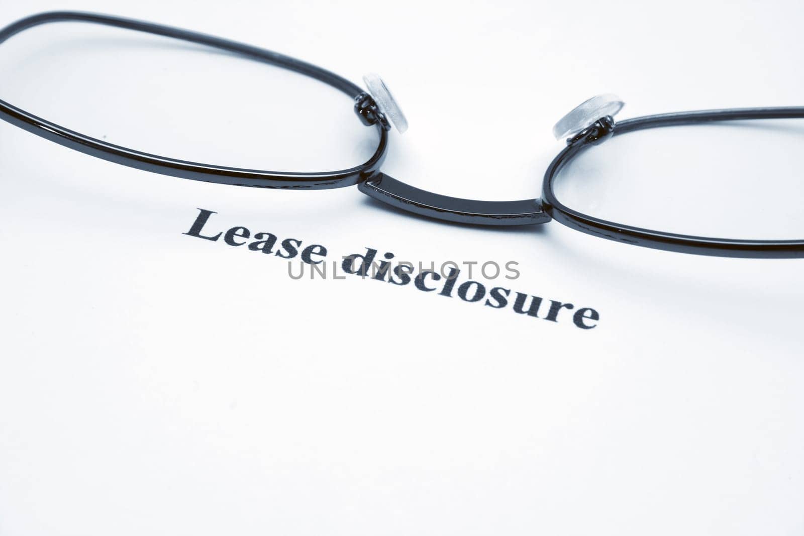 Lease disclosure