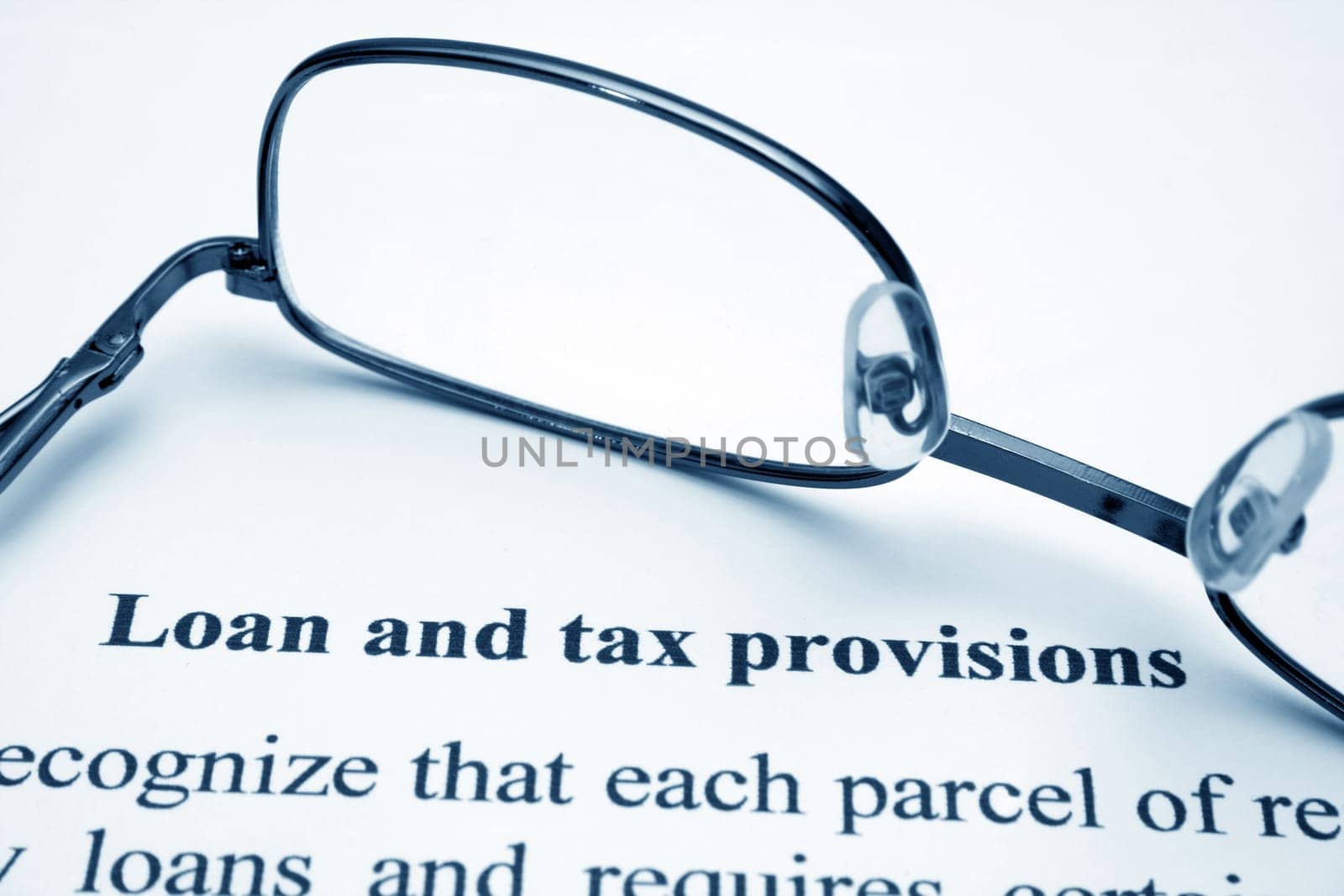 Loan and tax provisions