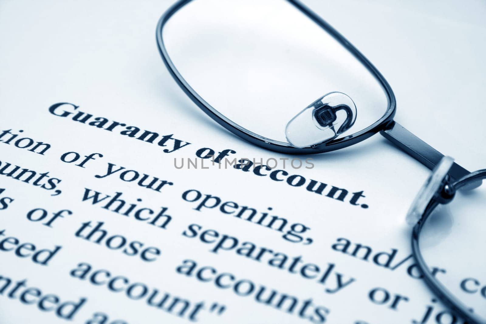 Guaranty of account