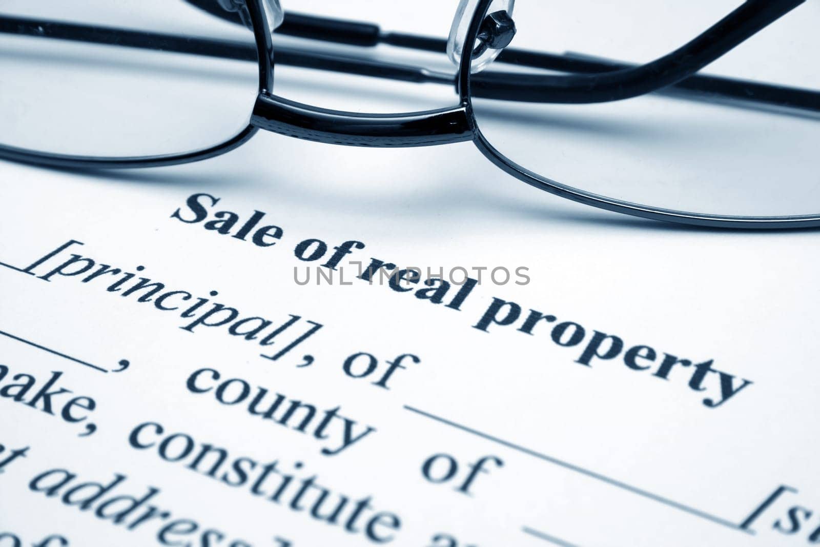 Sale of real property