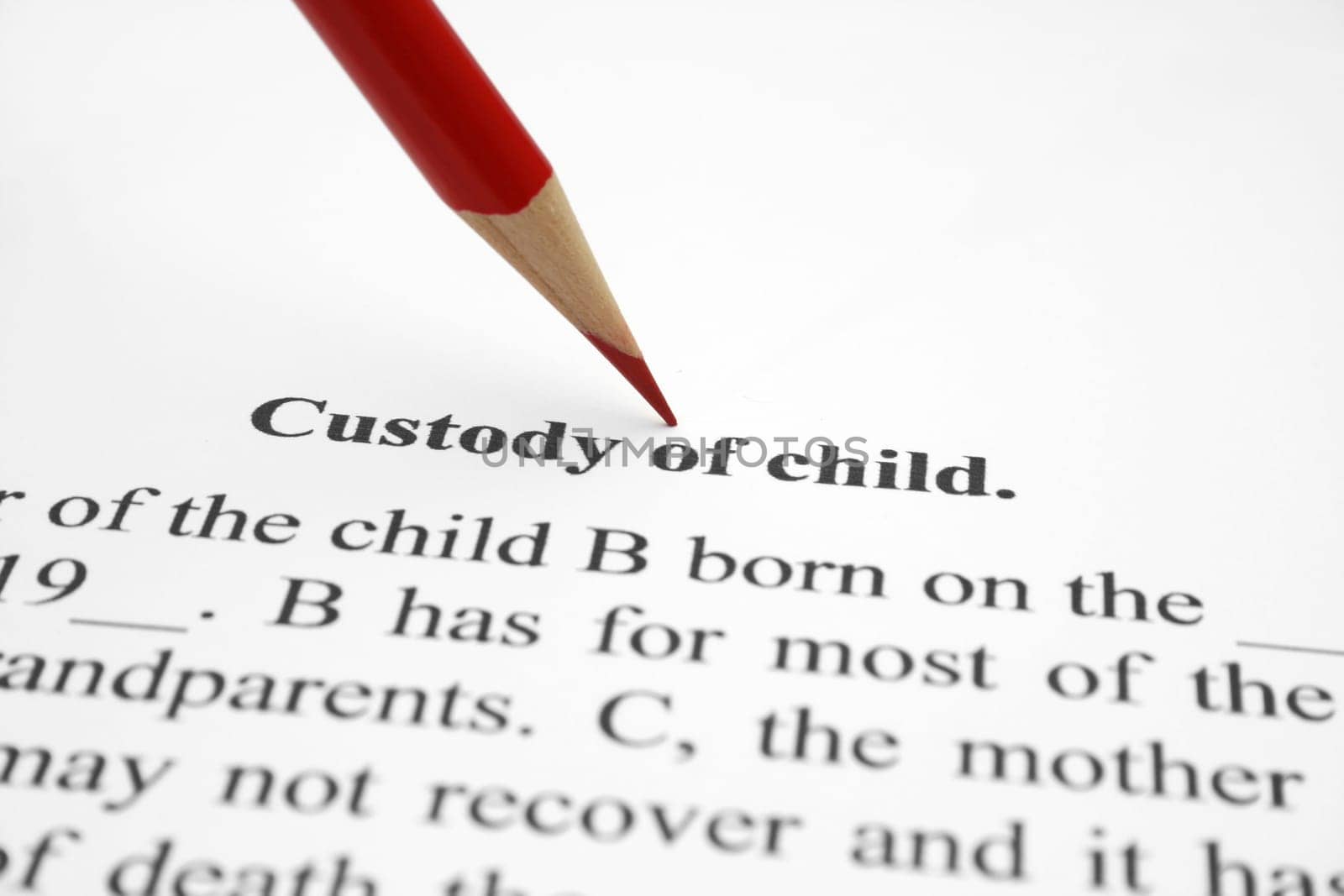 Custody of child