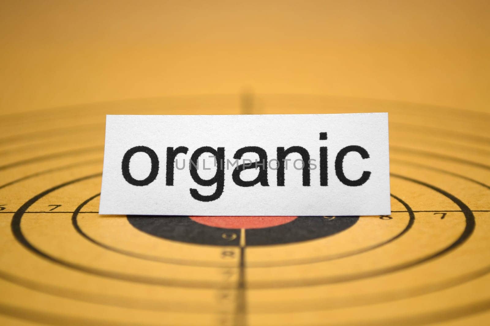 Organic target