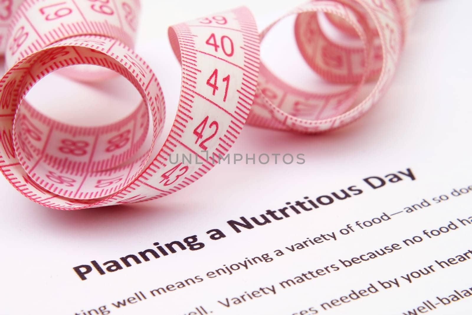 Planning a nutritious day