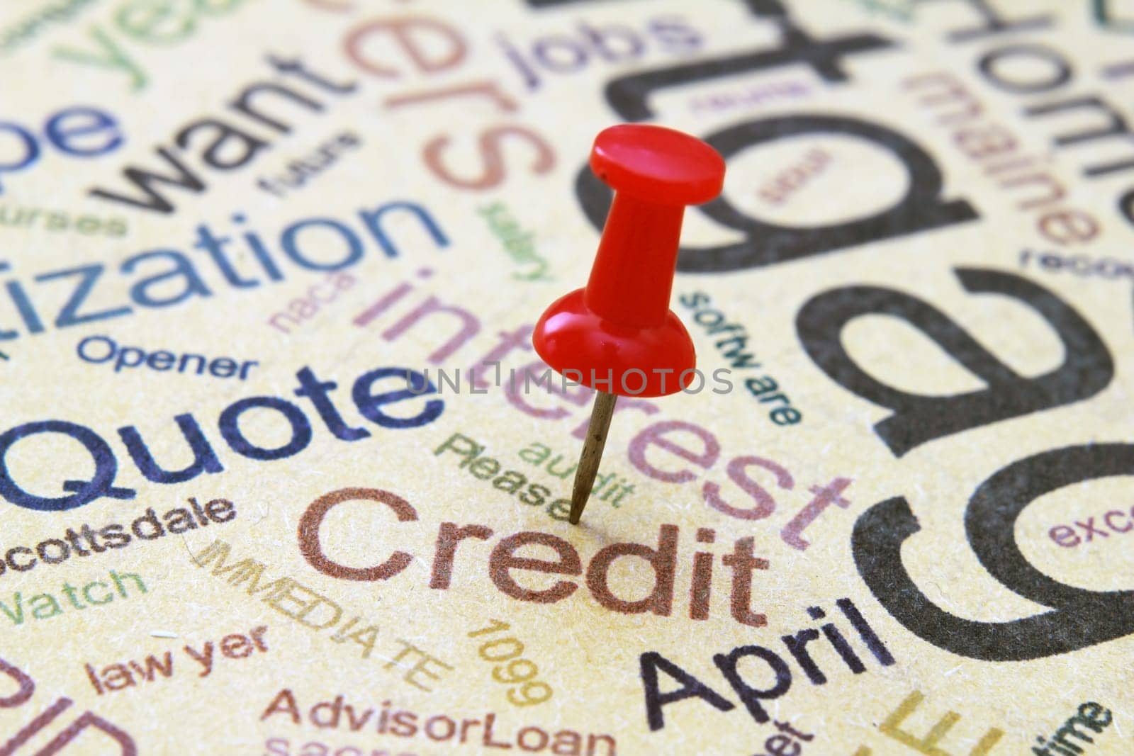 Credit concept