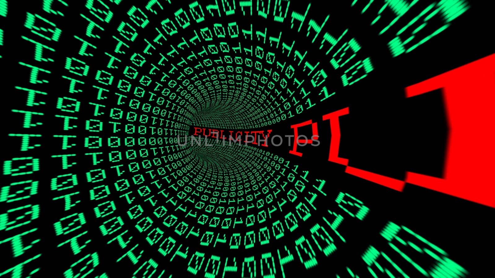 Publicity data tunnel