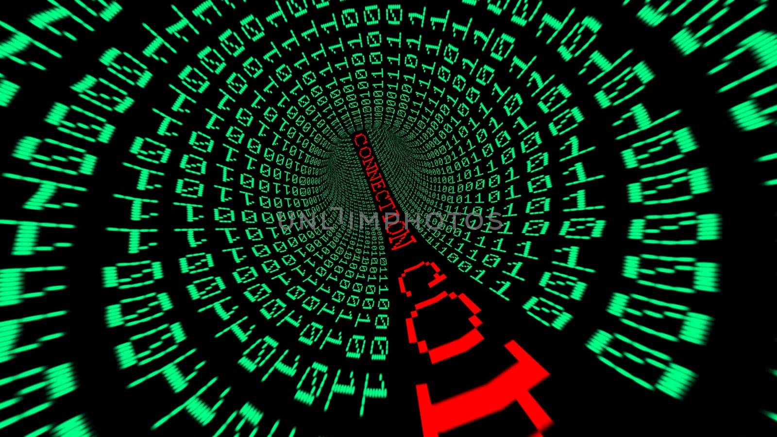 Connection data tunnel
