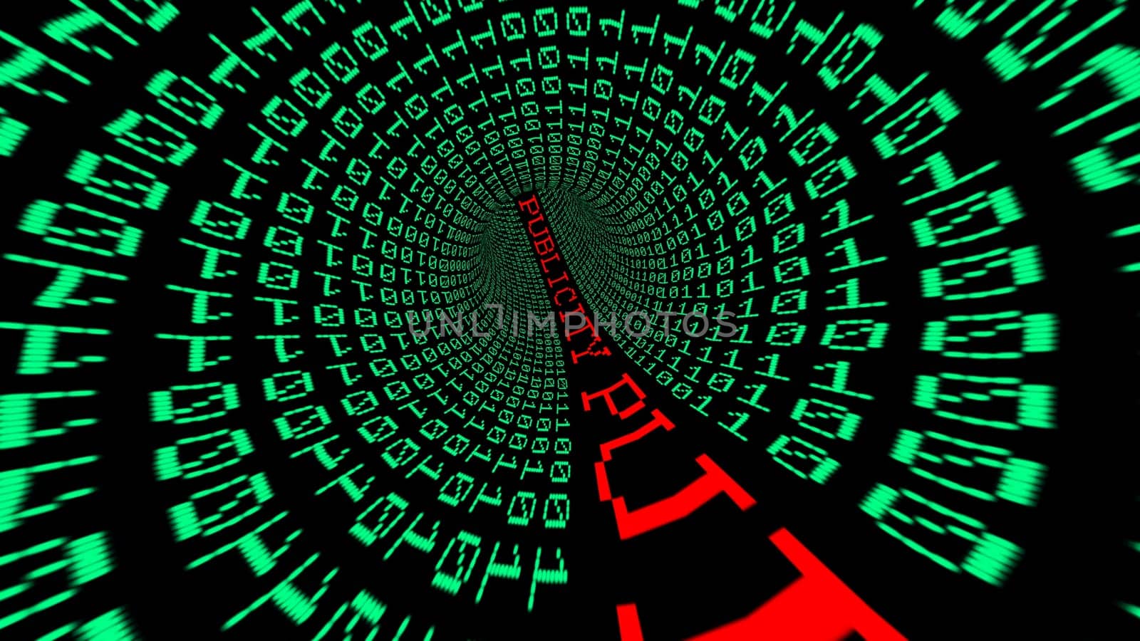 Publicity data tunnel