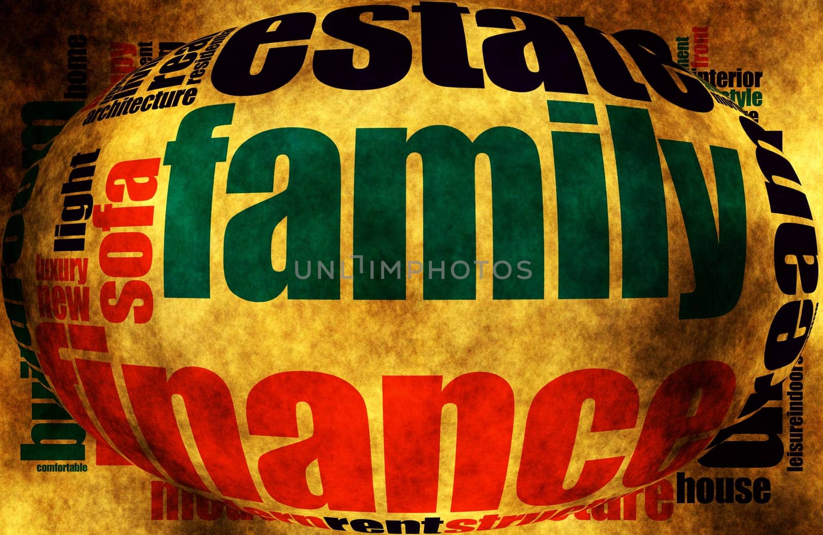 Family word cloud
