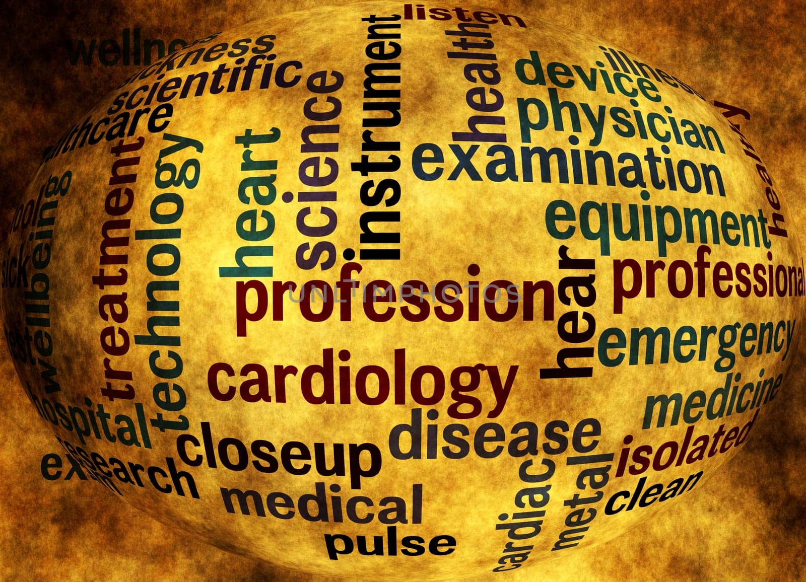 Health care word cloud
