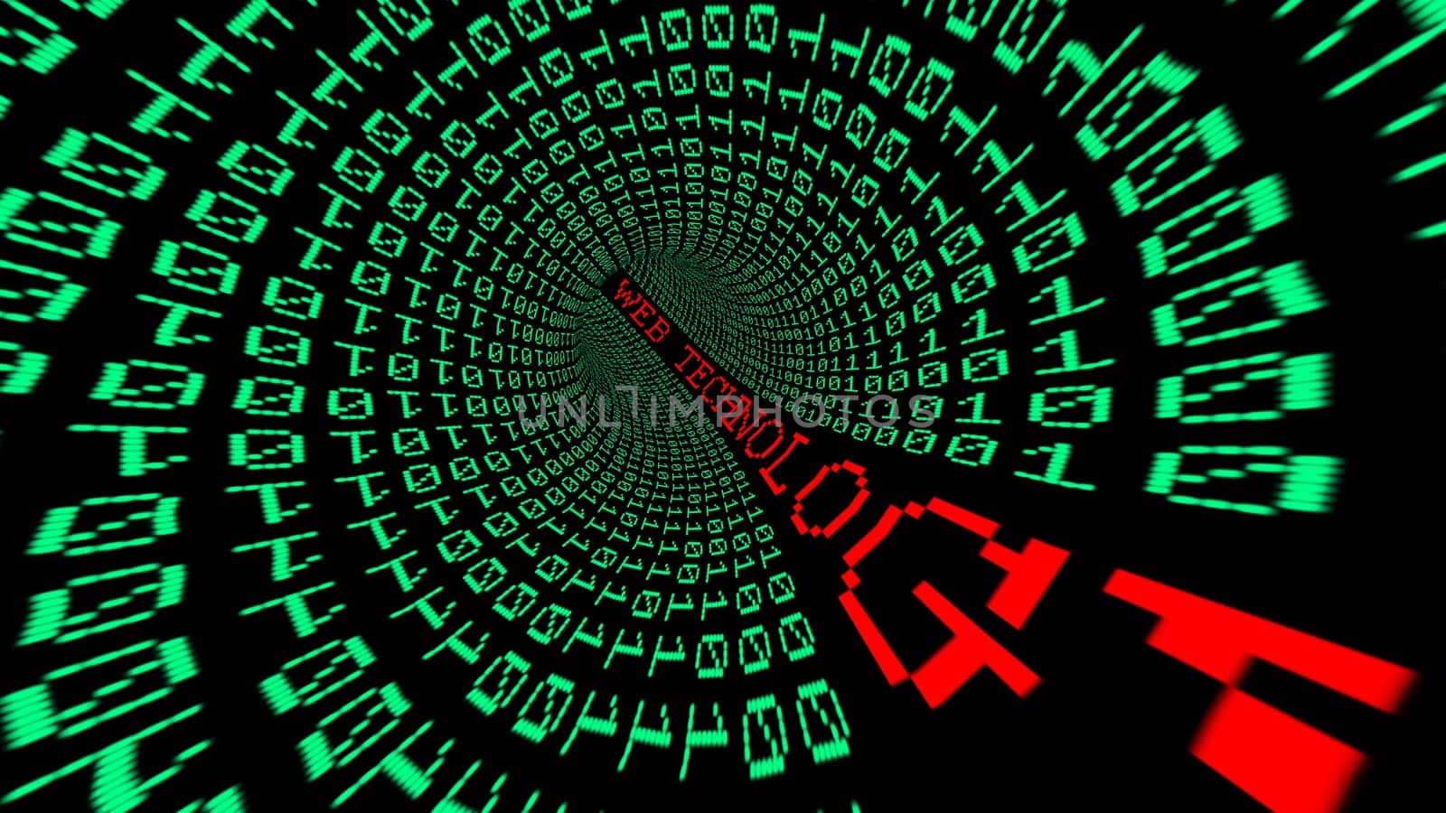 Web technology data tunnel