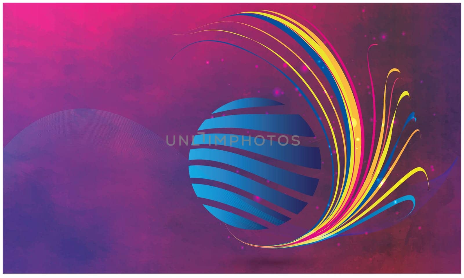 vibration of colors spreading happiness all around
