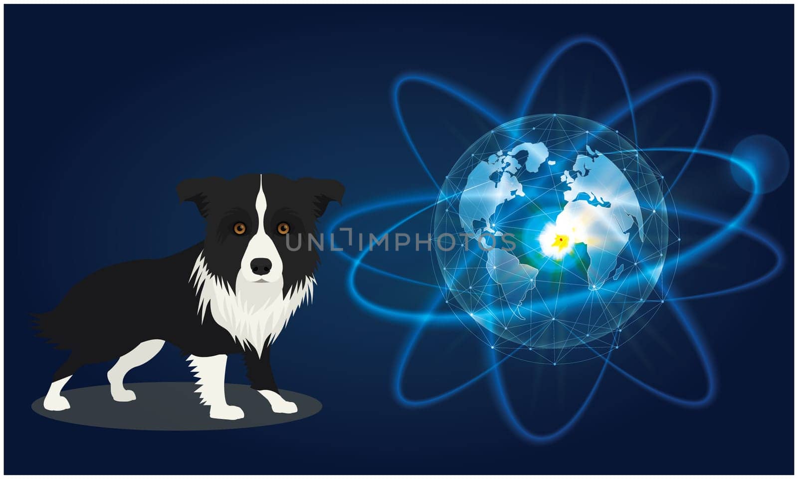first dog went to space and looking towards home