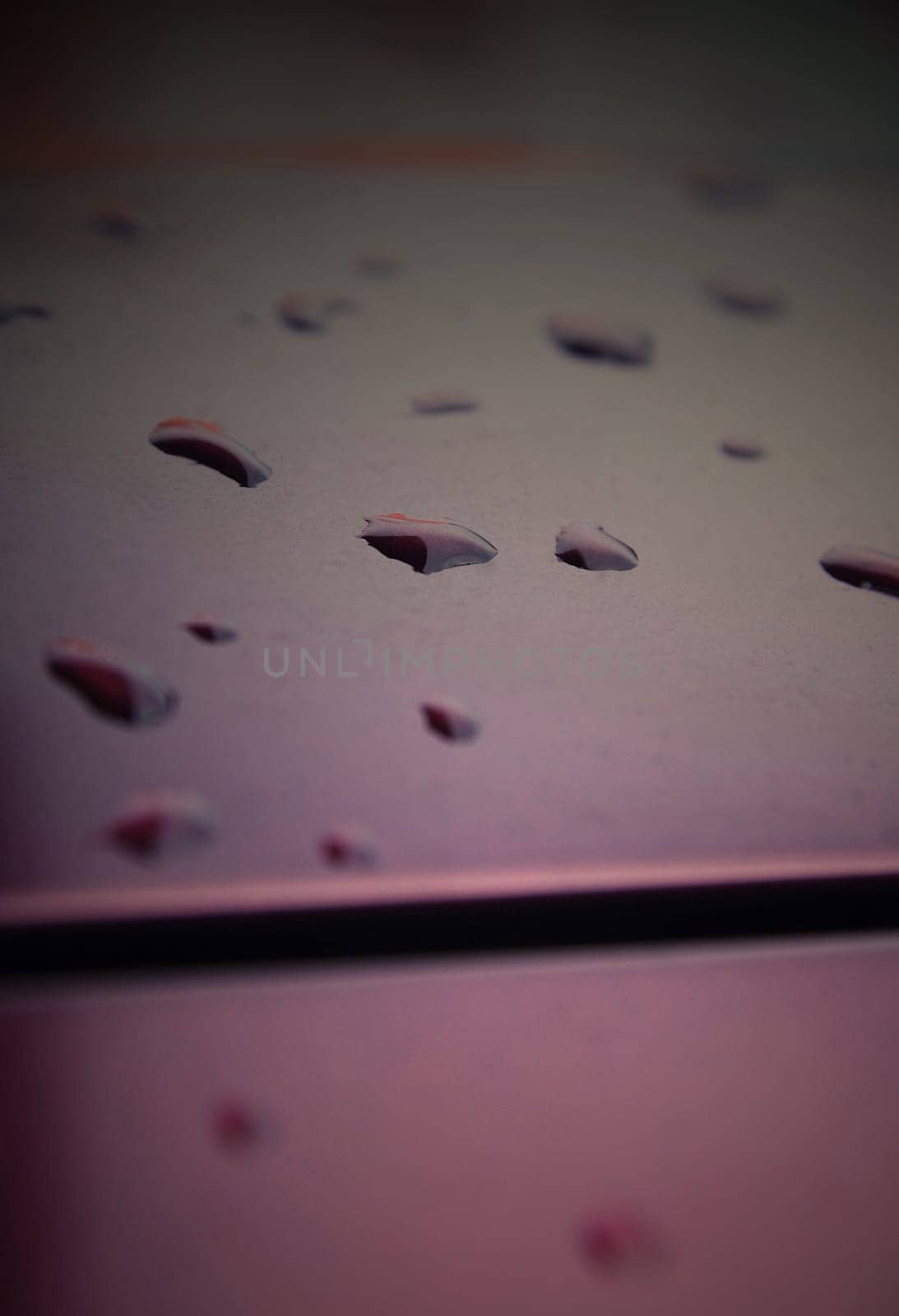 wet car texture closeup with drops.shallow DOF