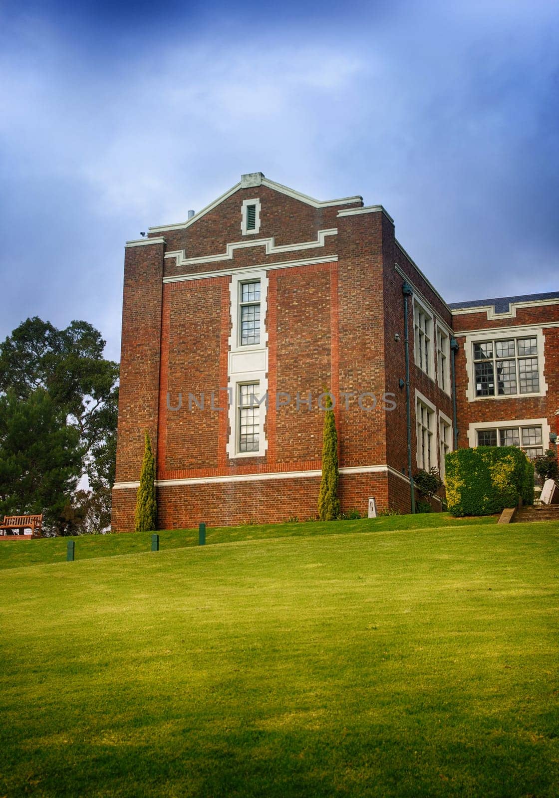 antique high school in Melbourne Australia.
