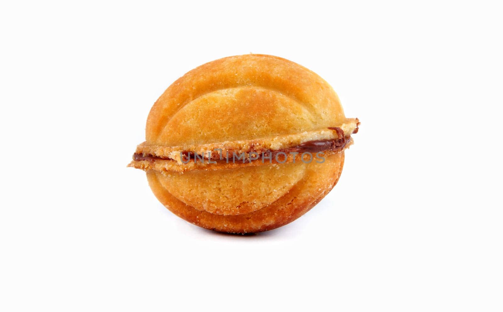 sweet dessert nut with the chocolate
