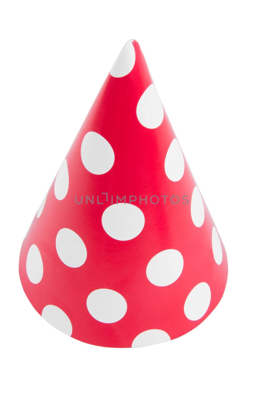 funny party hat isolated on white