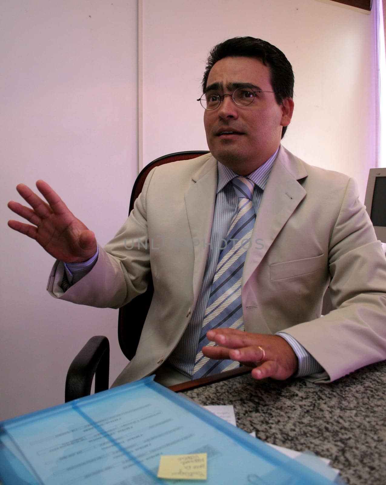 salvador, bahia / brazil - january 1, 2007: Juliano Matos, secretary of environment for the Government of the State of Bahia during the term of Jaques Wagner.