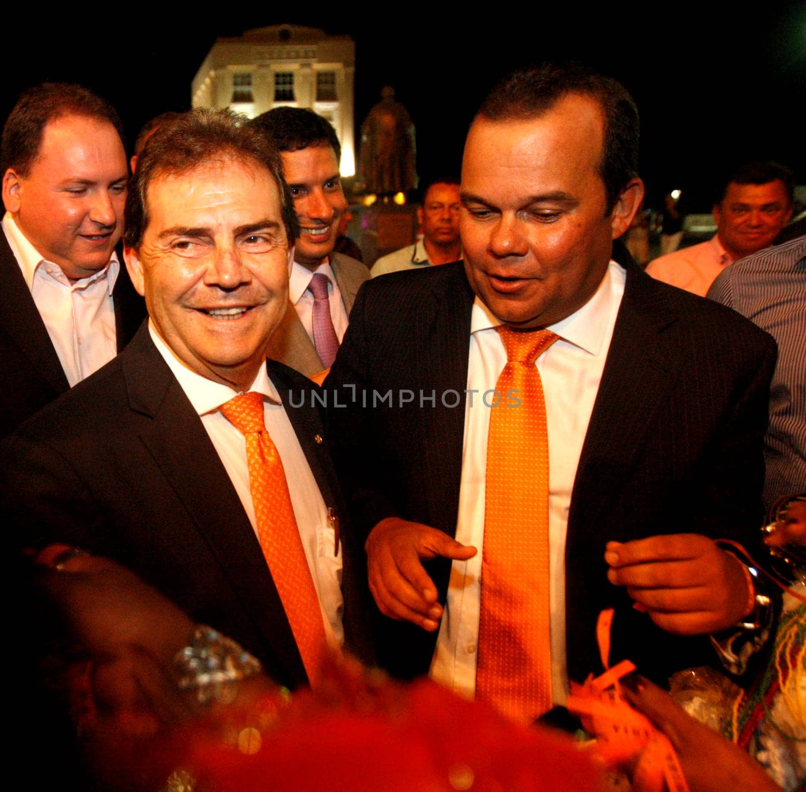salvador, bahia / brazil - february 29, 2016: Paulo Pereira da Silva, the Paulinho da Forca is seen alongside councilor Geraldo Junior in the city council in the city of Salvador.