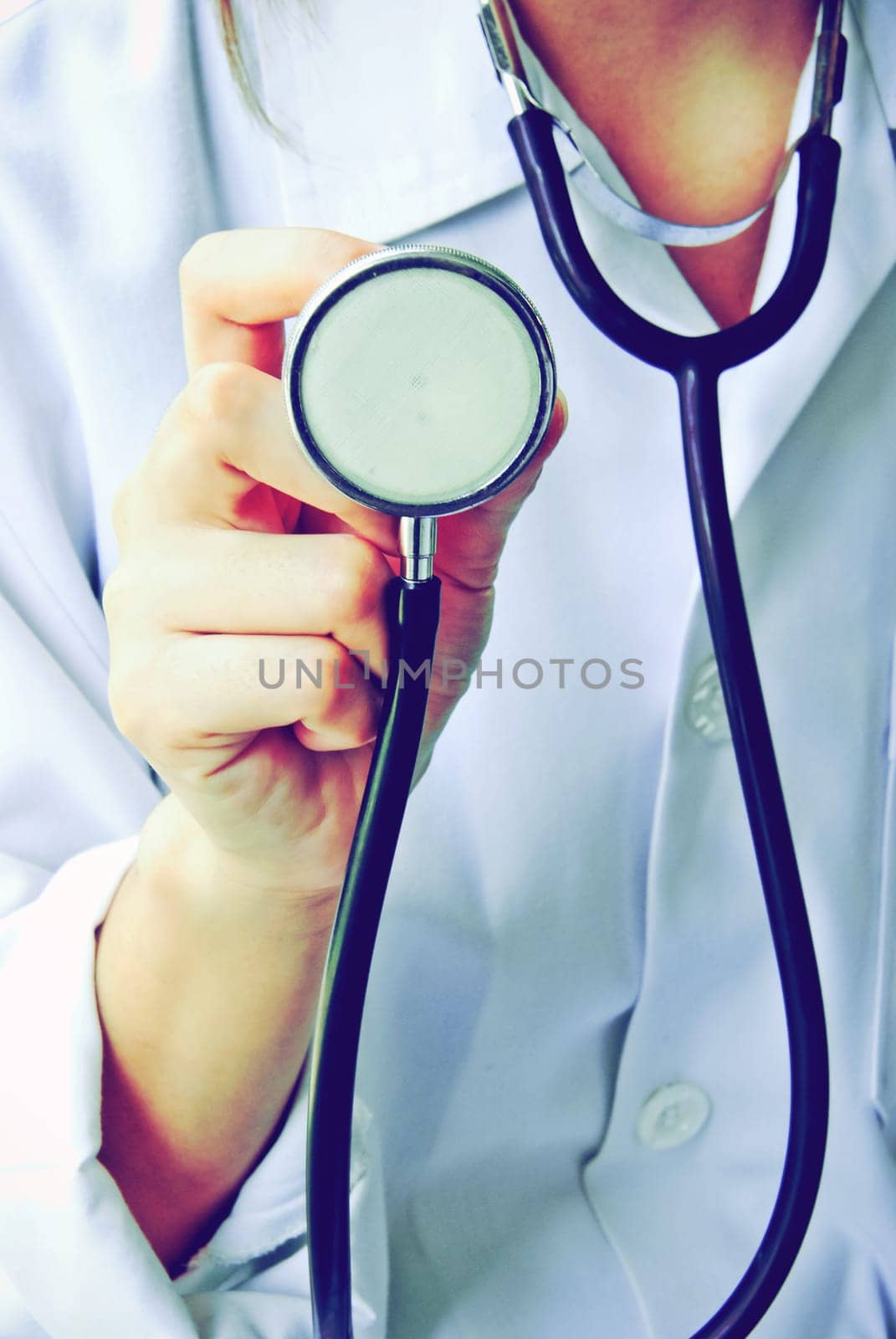 Doctor and stethoscope