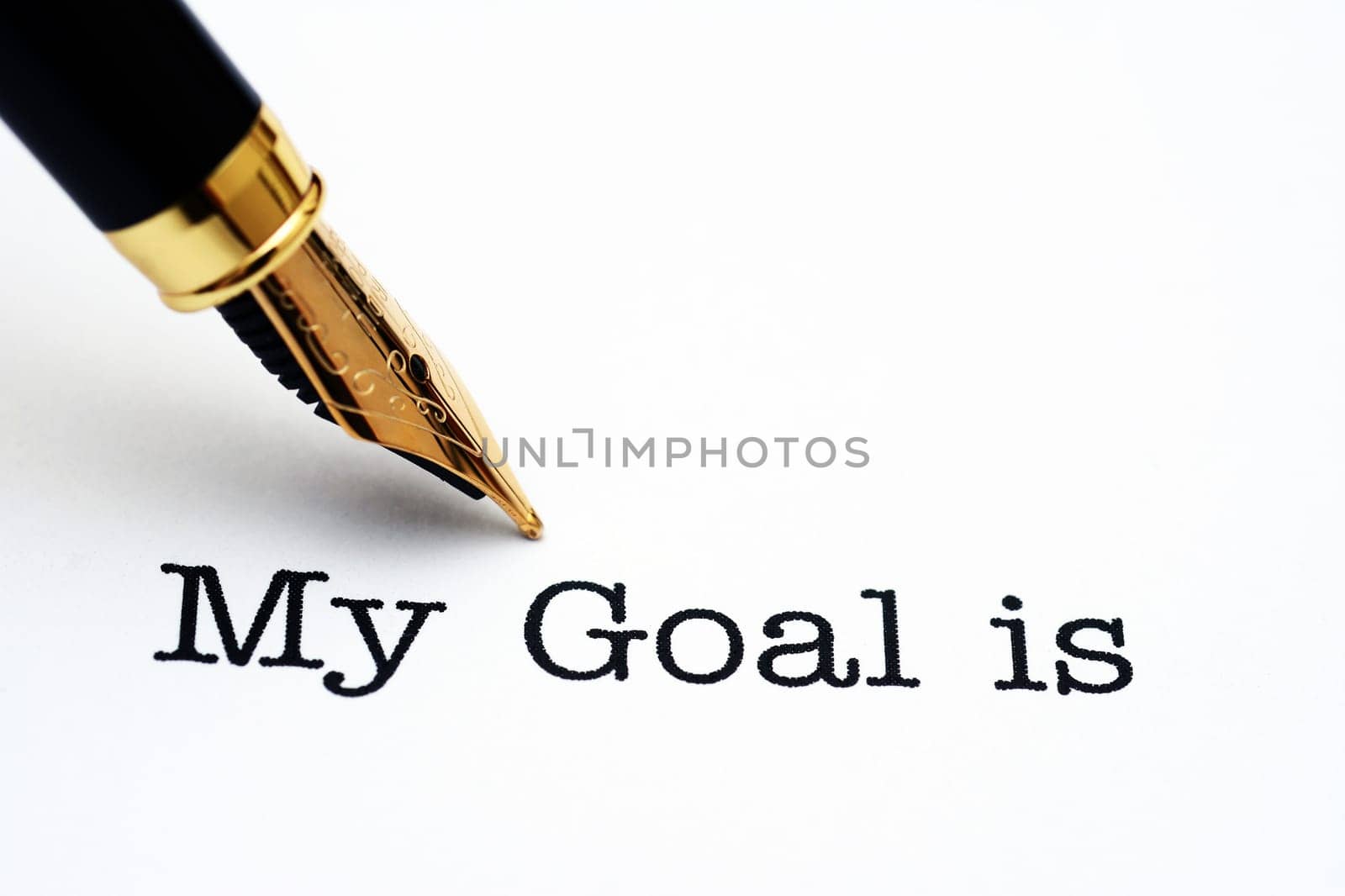 My goal is