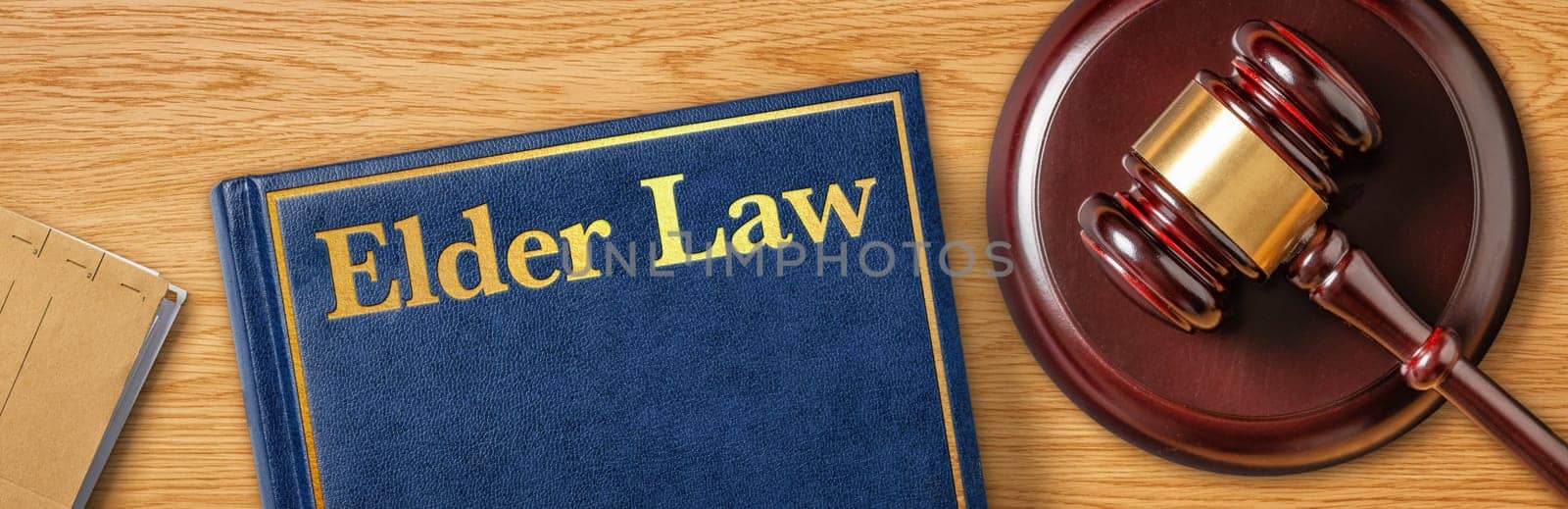 A gavel with a law book - Elder Law