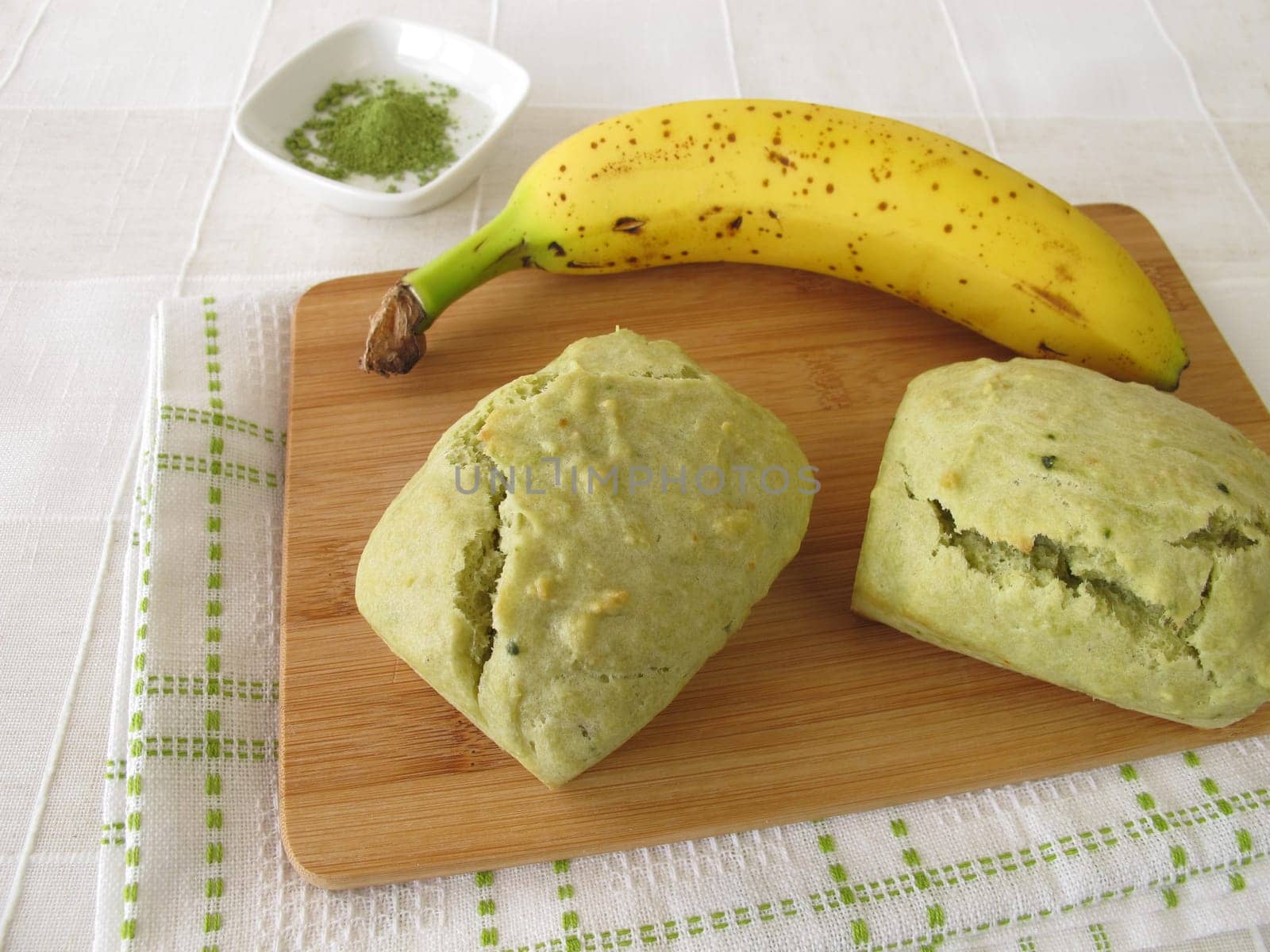 Matcha Banana Bread
