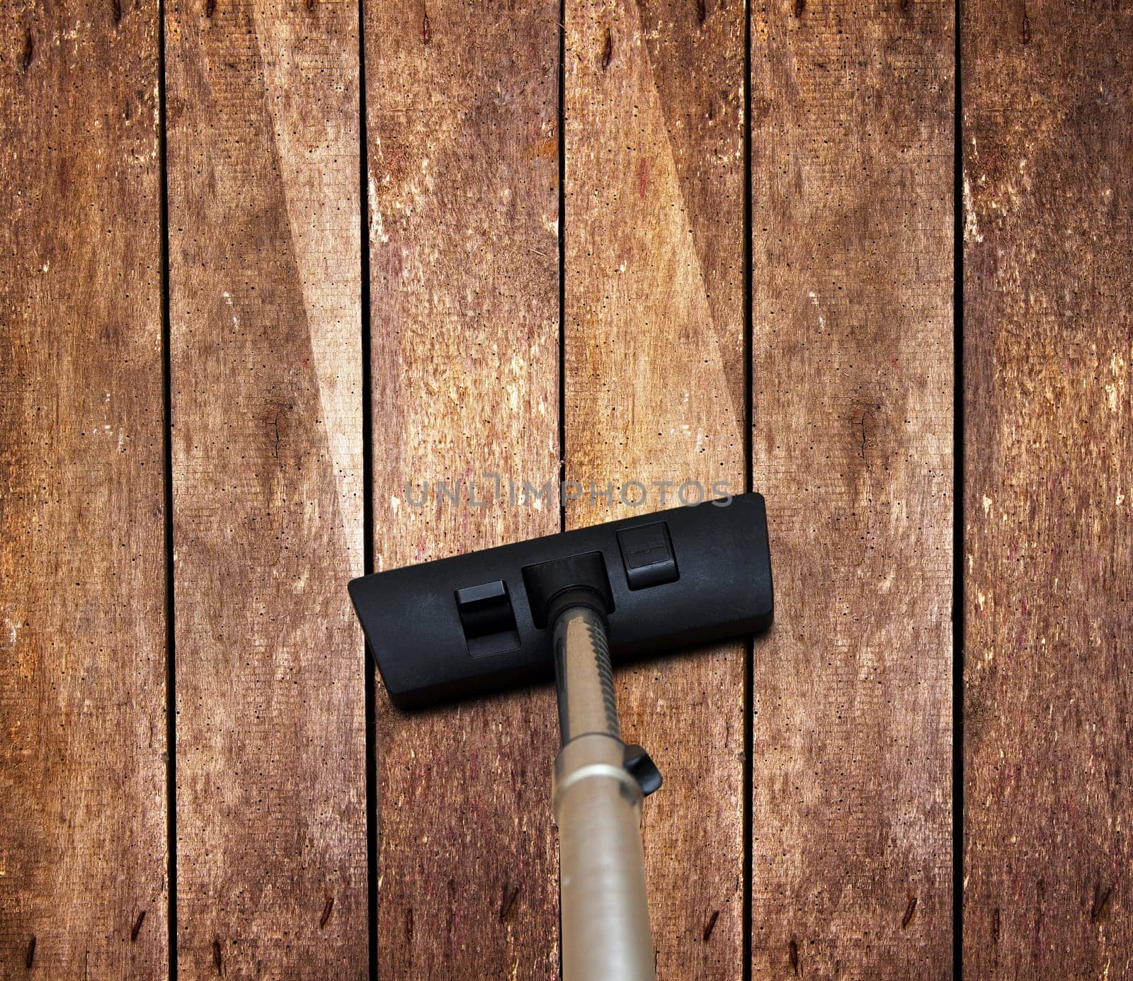 Vacuum cleaner on the floor