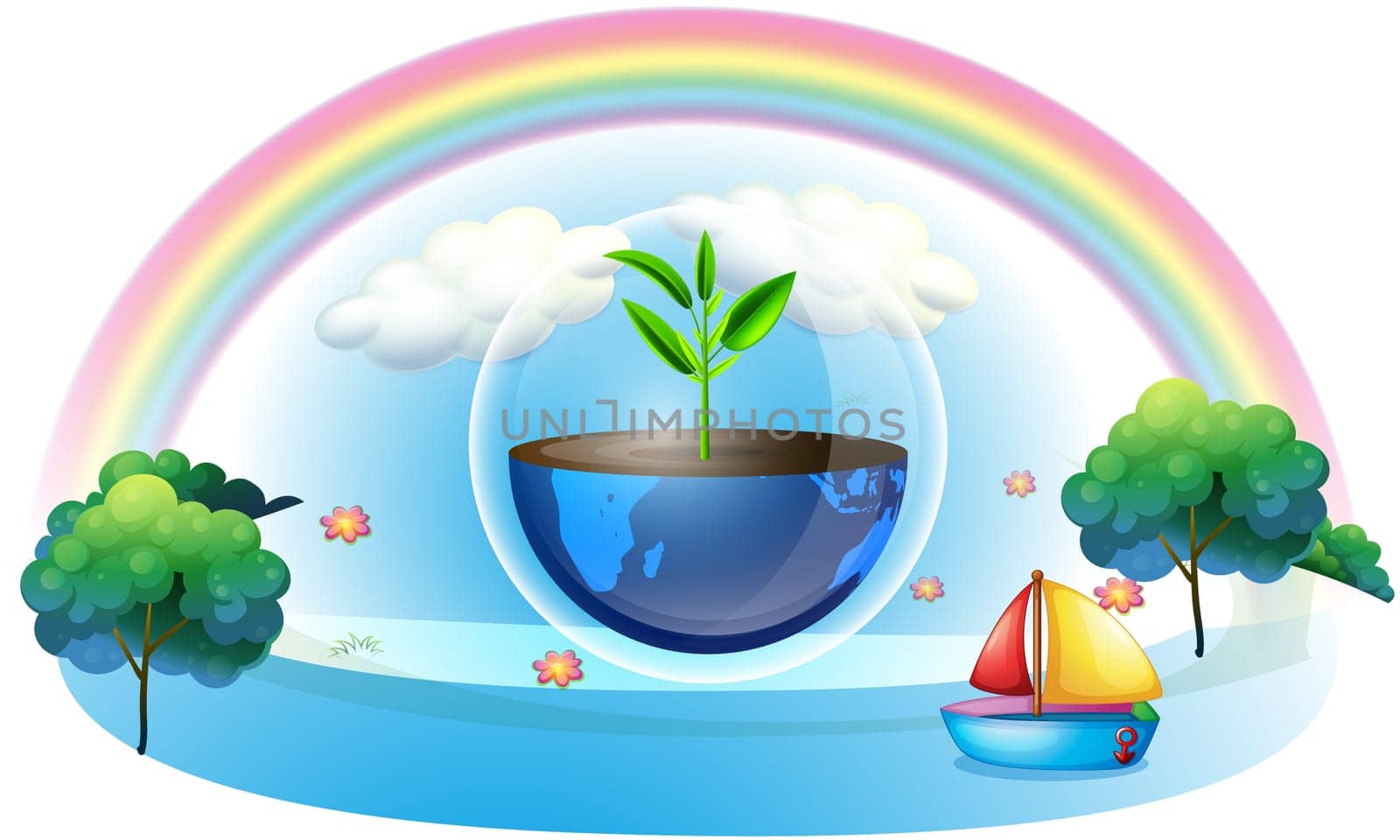grow more trees on earth to save earth and water environment