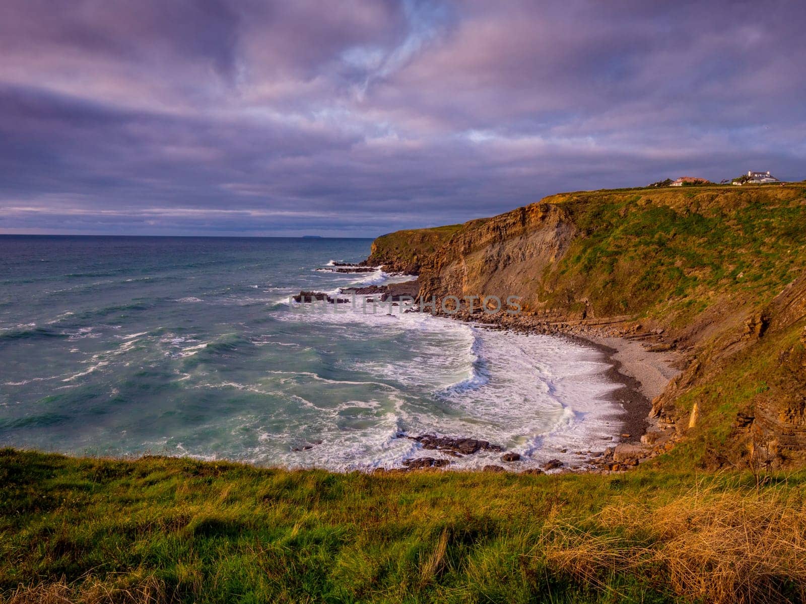 Beautiful Cliffs and Coastline of Crackington Haven Cornwall